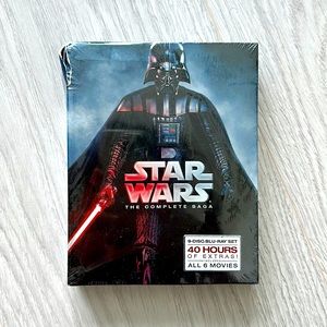 NEW UNOPENED Star Wars 6 Movie Set